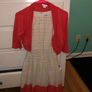 dress with sweater